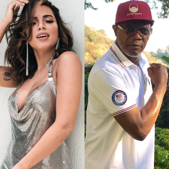 Anitta, Samuel L. Jackson Anitta, Samuel L. Jackson